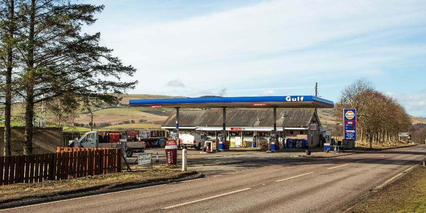 Petrol Station - Gulf - Strathbogie 